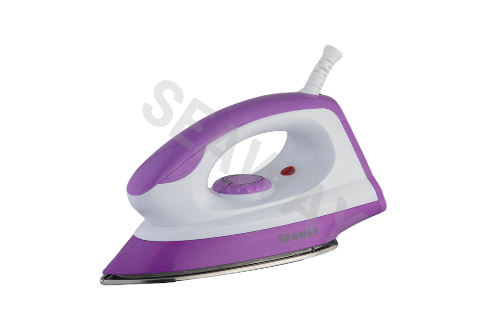 DSW-5 110 / 240V家庭用ドライアイロン、焦げ付き防止ソールプレート付き